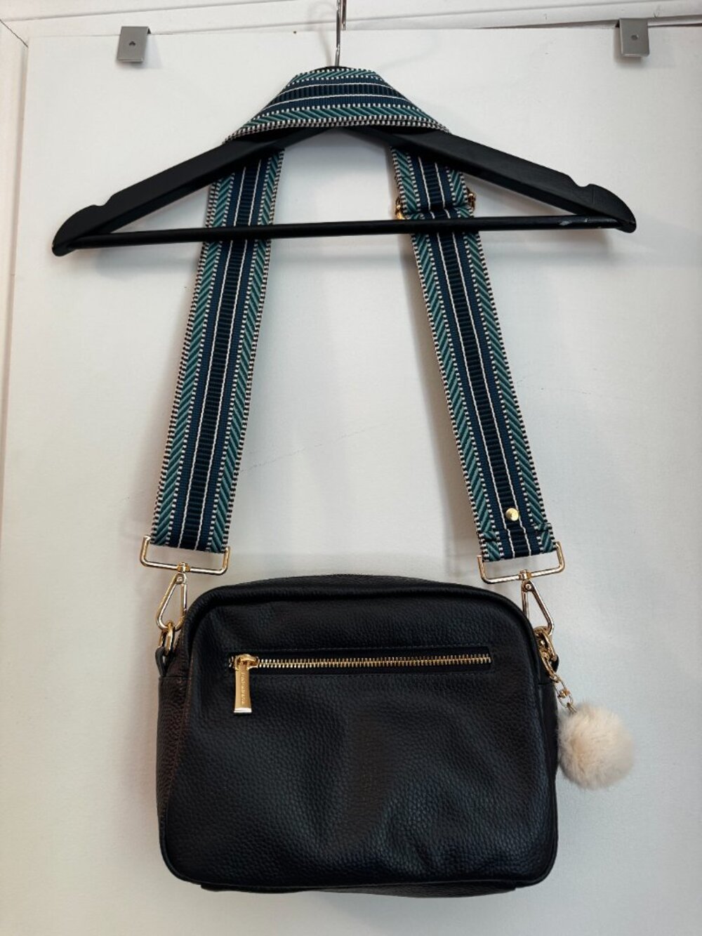 Pom Pom London Original Plus Bag Navy & Accessories - Picture 2 of 10